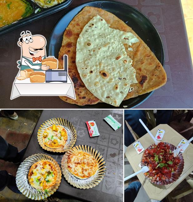 Garlic bread at Tasty Hub