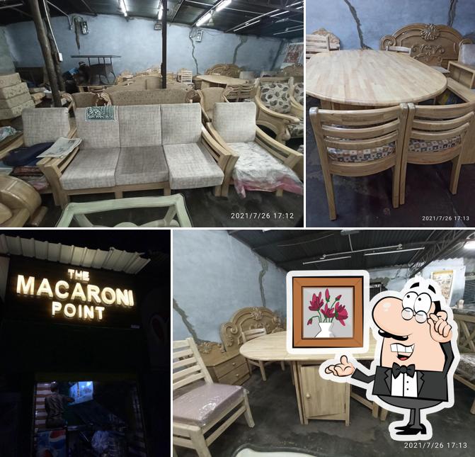 The interior of The Macaroni Point