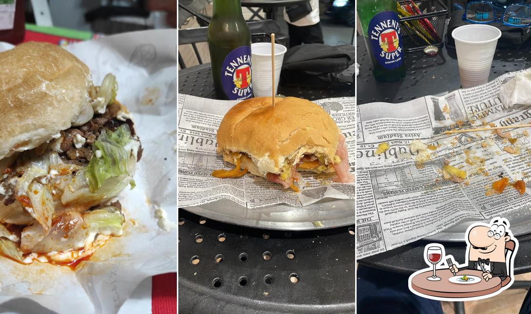 Panino con maiale stirato al Pappacchione Pub