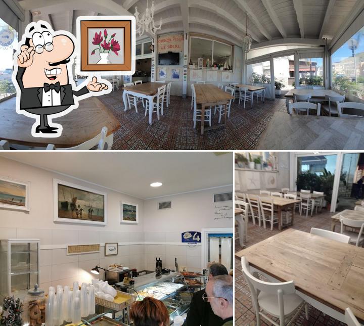 Gli interni di Il Mare In Tavola