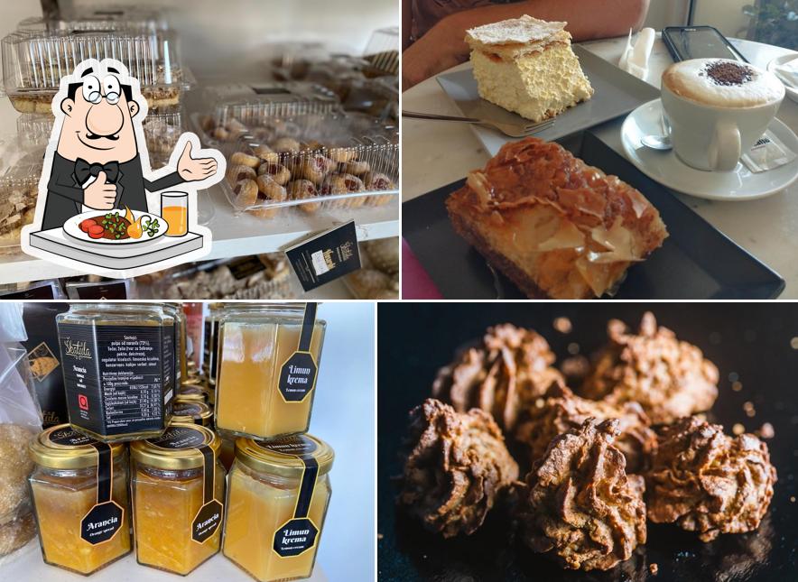 Nourriture à Škatula Slatki okusi otoka Korčule Tradicionalni kolači Korčula Torte i kolači po narudžbi