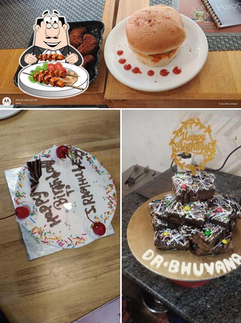 Food at Happie Bites Cafe
