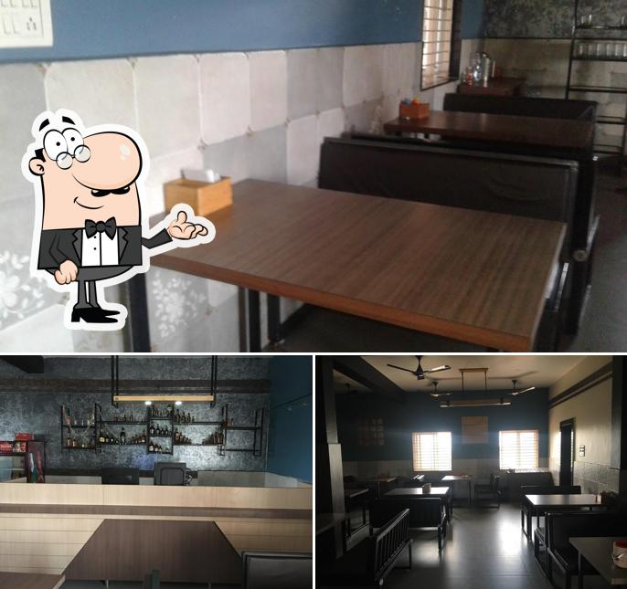 The interior of Peacock Bar and Restaurant