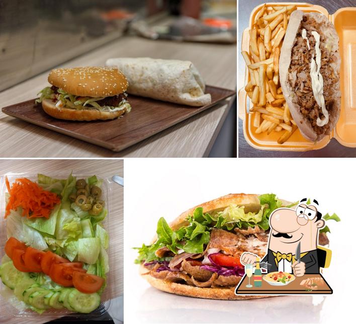 Panino con maiale stirato al Much kebab حلال کباب