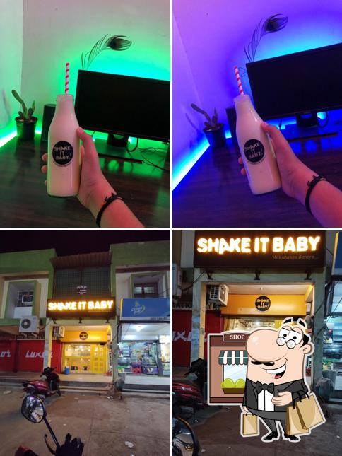 The photo of exterior and drink at Shake It Baby