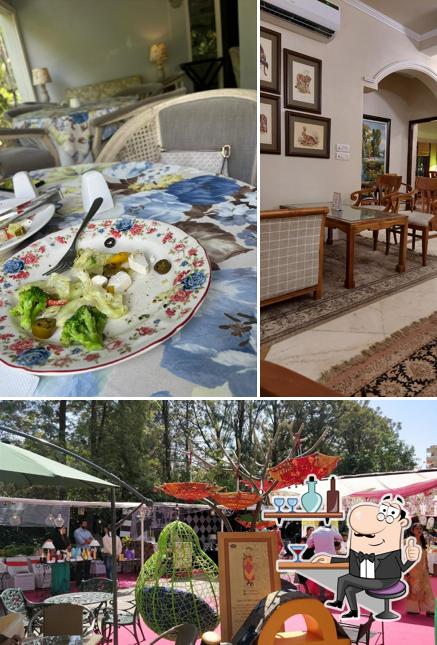 The interior of Whispering Willows