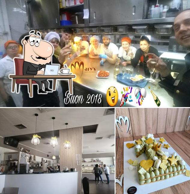 Gli interni di Pasticceria Bar Gelateria Mary'S