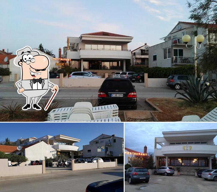 L'area esterna è una caratteristica importante di Hotel Niko