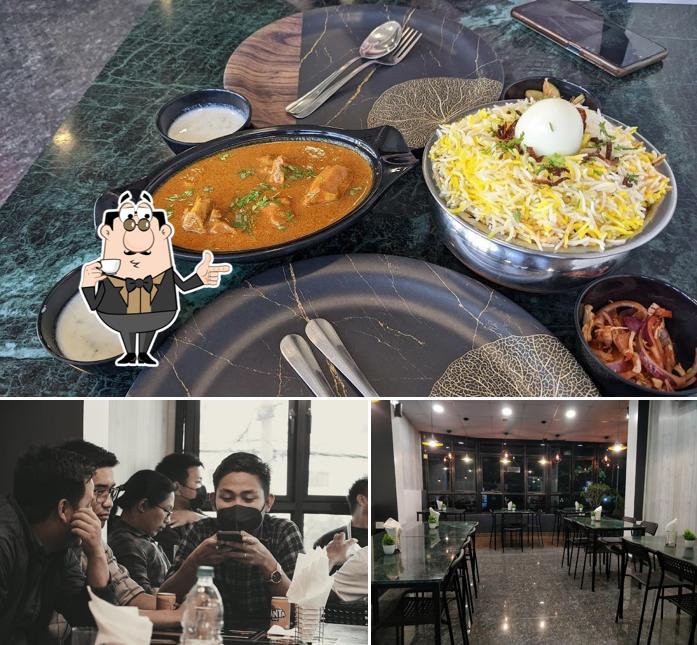 Enjoy a drink at Elder Biryani