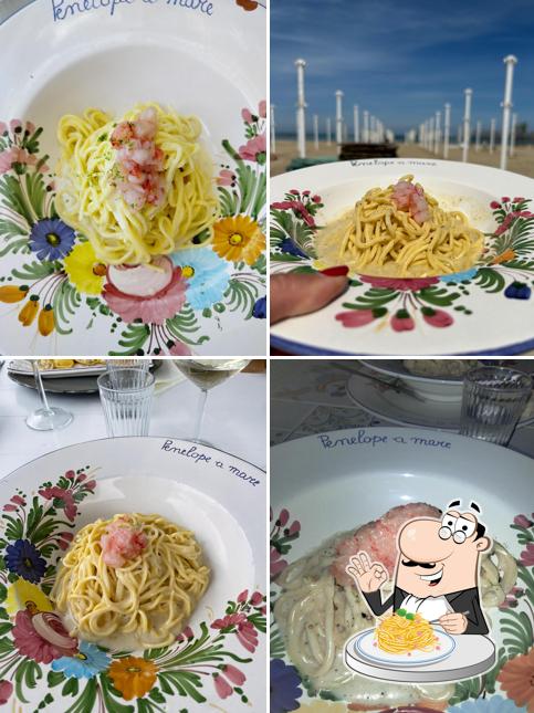 Spaghetti alla carbonara al Penelope A Mare