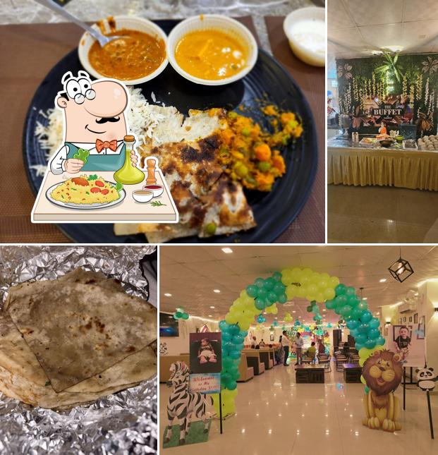 Food at The Buffet At Haridwar