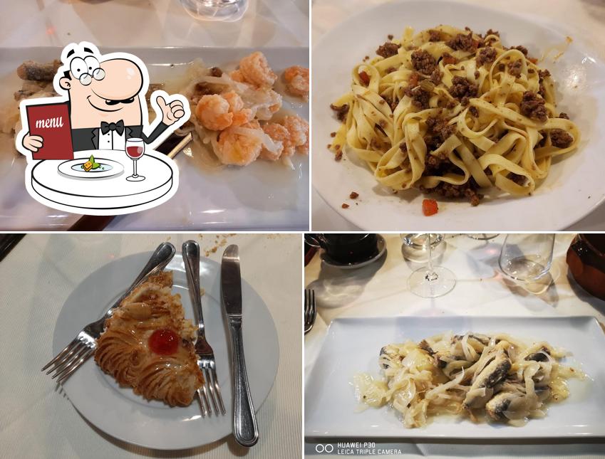 Cibo al Trattoria Alla Colomba