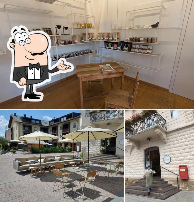 Gli interni di Birgit Patisserie