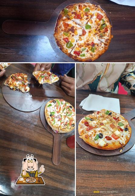 Pick various kinds of pizza