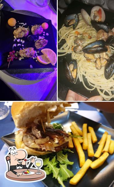 Panino con maiale stirato al Bluoltremare Ristorante