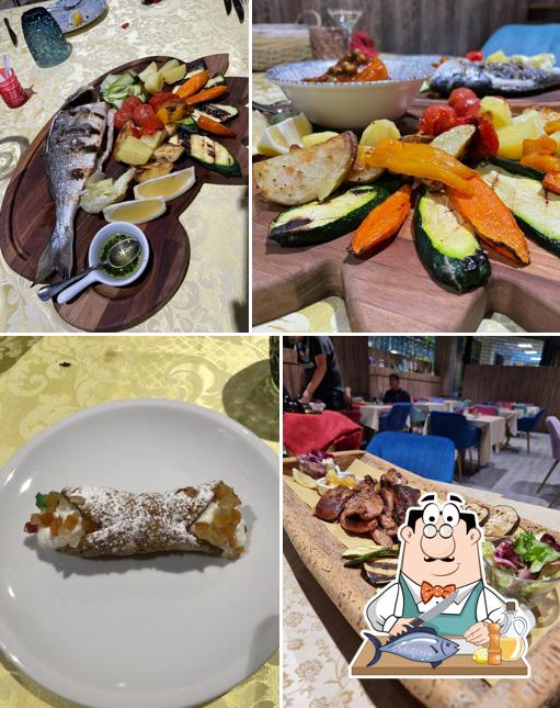 Salmone grigliato al La Rosa incantata