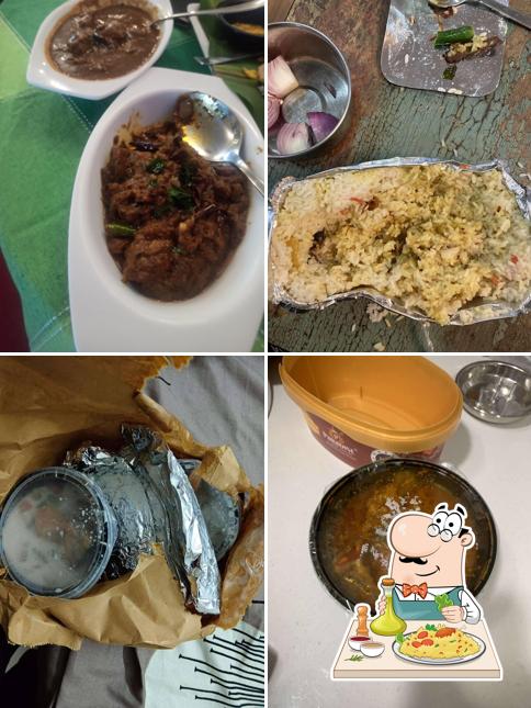 Meals at Mallu Kerala home kitchen