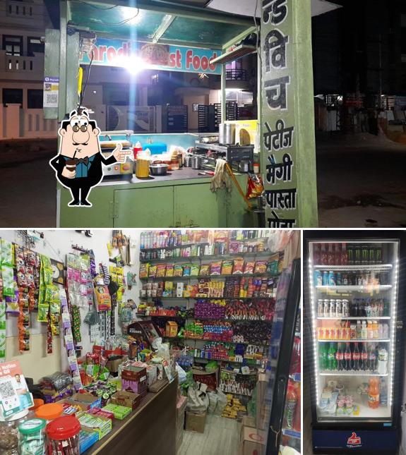 Enjoy a drink at Paradise Fast Food