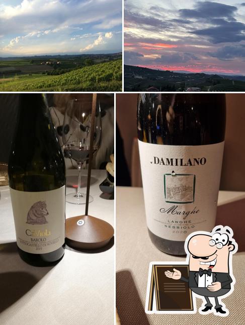 La esterno e bevanda del ristorante