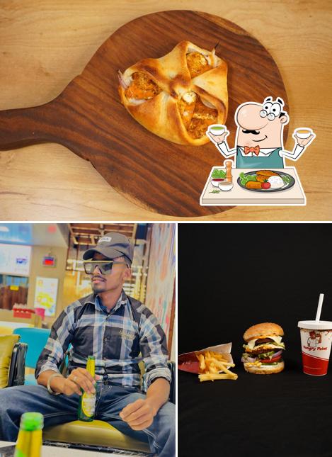 This is the picture displaying food and beverage at Hungry point