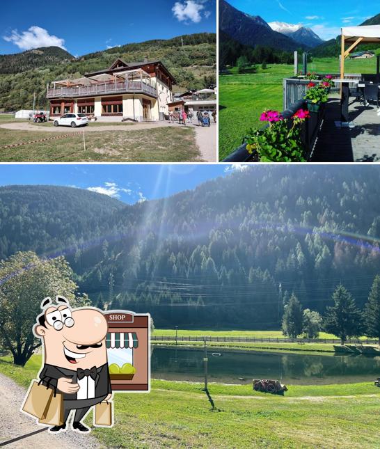 Gli esterni di Bar Centro Fondo Vermiglio Di Delpero Fortunato E C