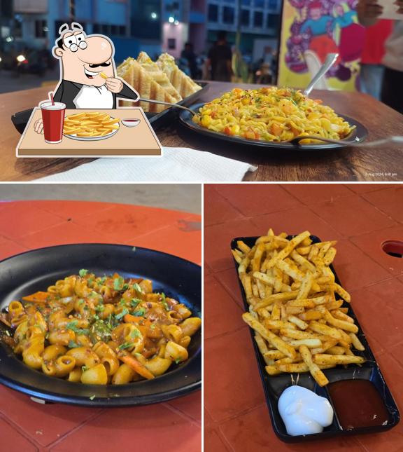 French fries at CAFE CHAURAHA