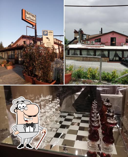 La foto della esterno e interni di Lo Chalet