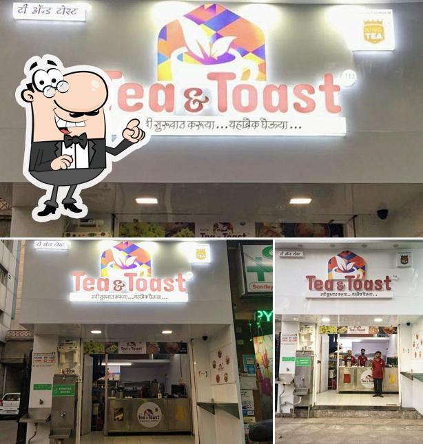 The exterior of Tea and Toast