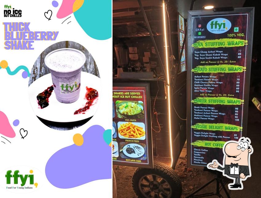 The interior of ffyi, (Food For Young Indians)