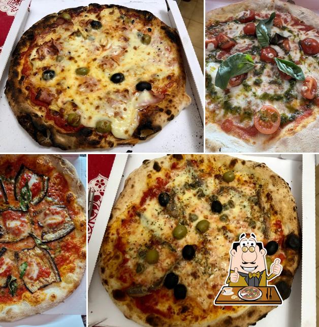 Prenditi tra le svariate varianti di pizza