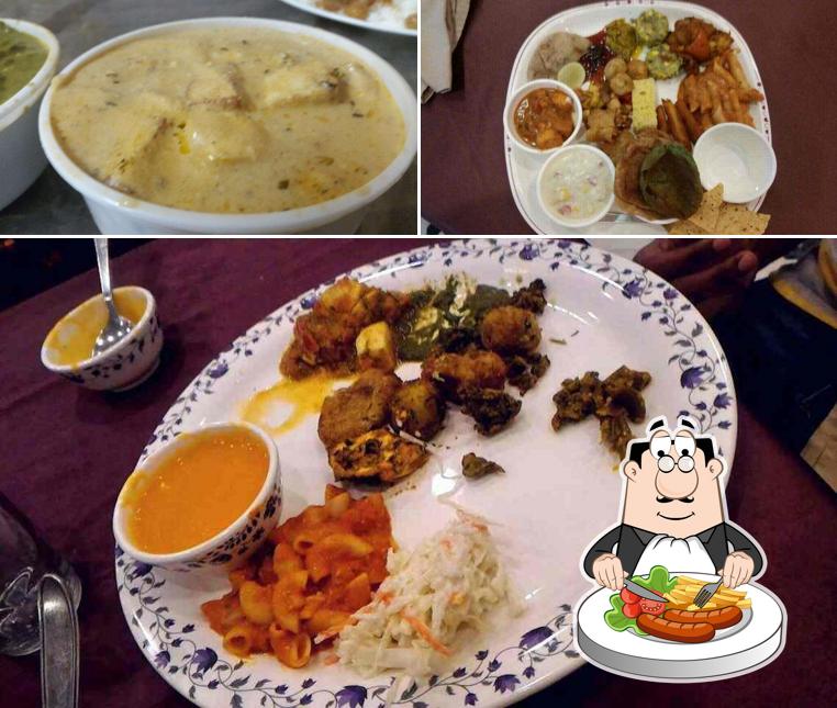 Food at Govinda's Restaurant