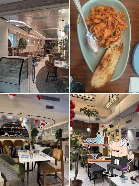 The interior of Arth- Food For Your Soul - Sector 56 Gurgaon
