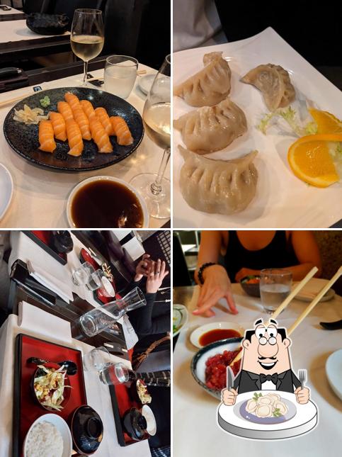 Ravioli cinesi al Ristorante Giapponese Kazan Sushi