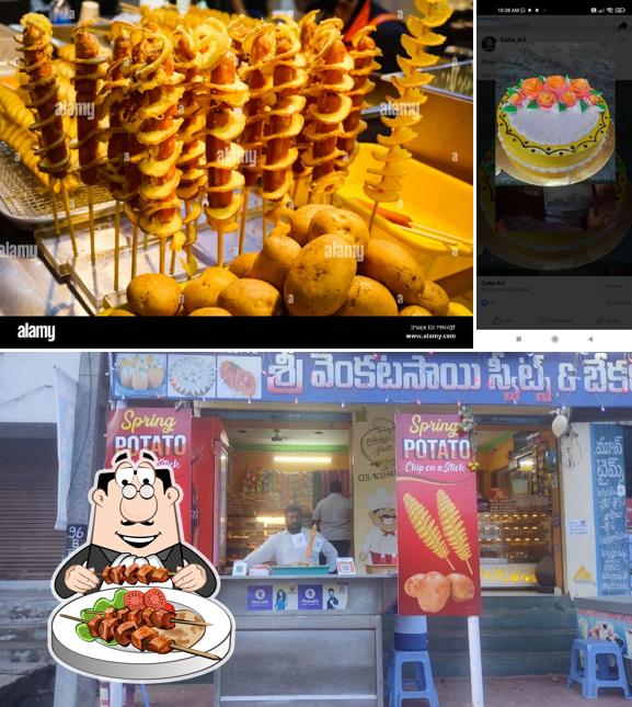 Food at Sri Venkatasai sweets and bakery