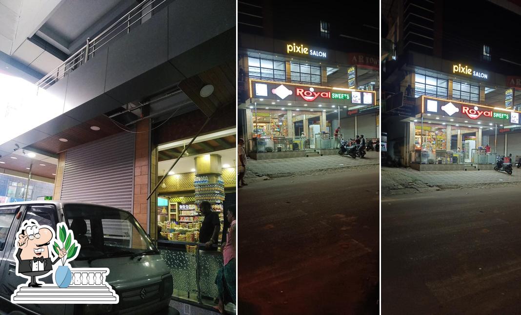 Check out how Royal Sweets looks outside
