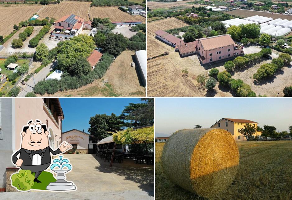 Puoi goderti l'aria fresca dal dehors di Antica Masseria Sguazzo 1820 Agriturismo