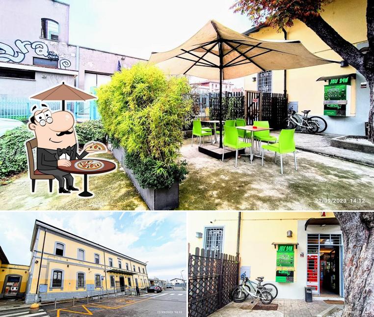 Gli esterni di Bar Stazione caffè Ottolina - rivenditore Elfbar