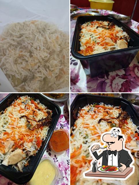 Food at Khalifa Biryani Center