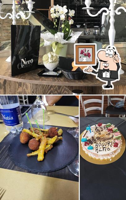 Gli interni di Nerocènere