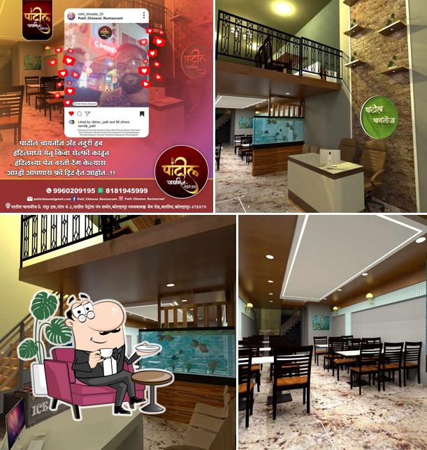 The interior of Patil Chinese and tandoori hub