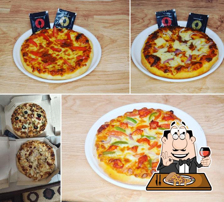 Pick various kinds of pizza