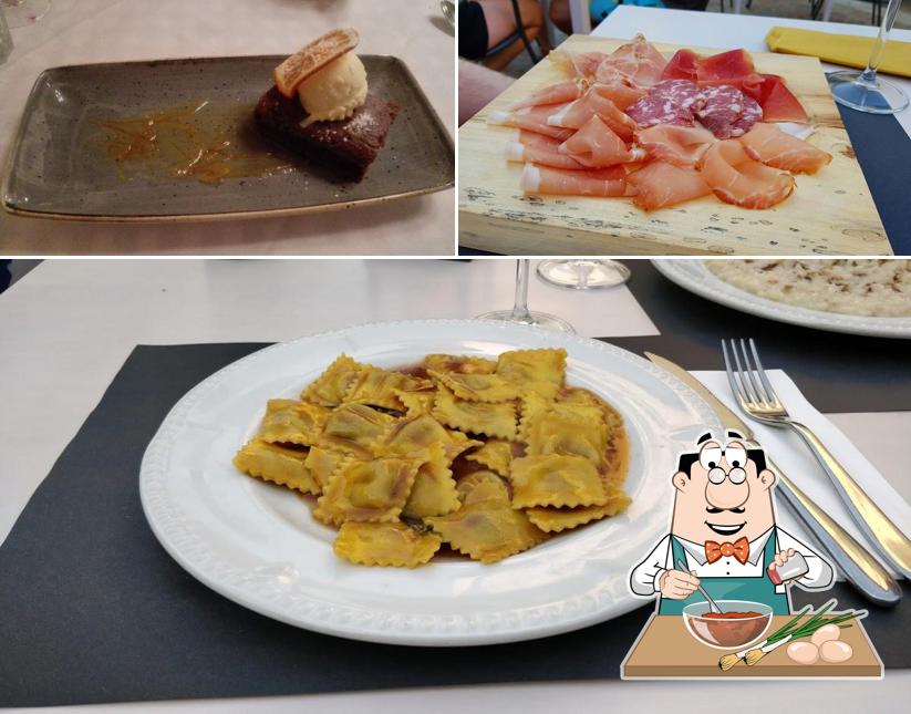 Ravioli al Trattoria Due Piccioni