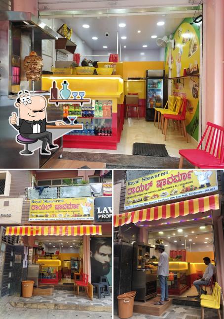 Check out how Royal shawarma looks inside