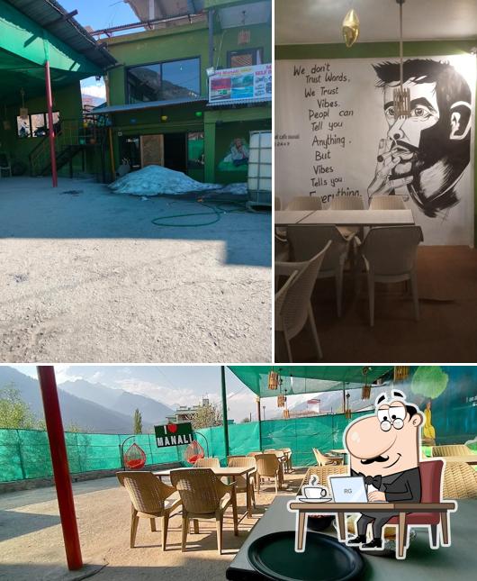 Check out how Cafe Manali @ 24×7 looks inside