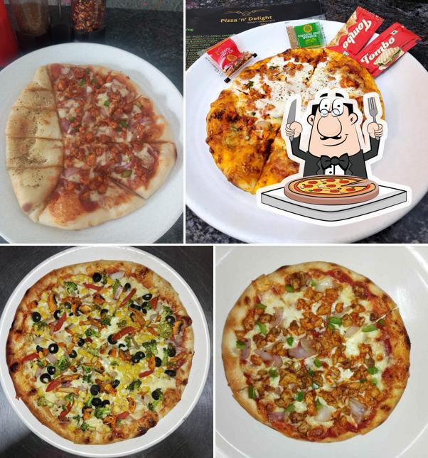 Try out pizza at Pizza N Delight