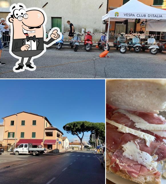 Gli esterni di Wine Bar L'innesto