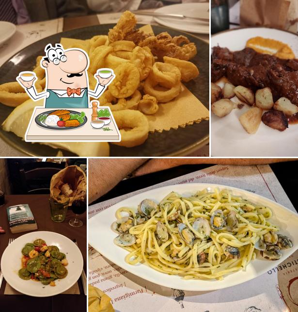 Calamari fritti al Osteria Rustichello