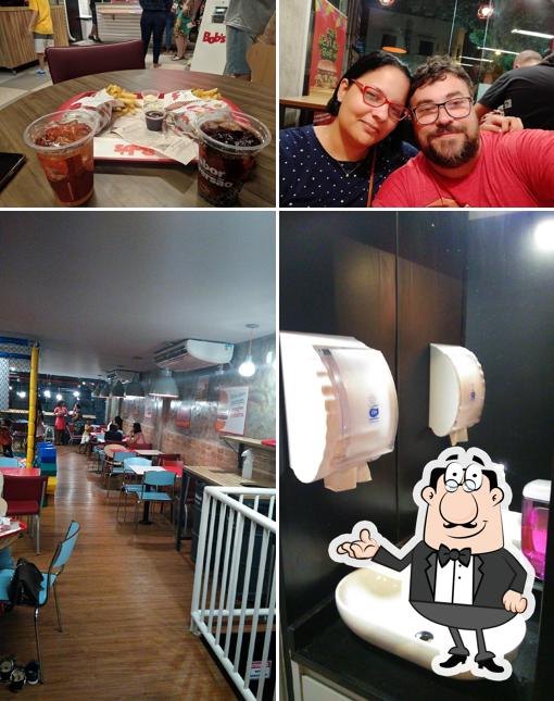 O interior do Bob's