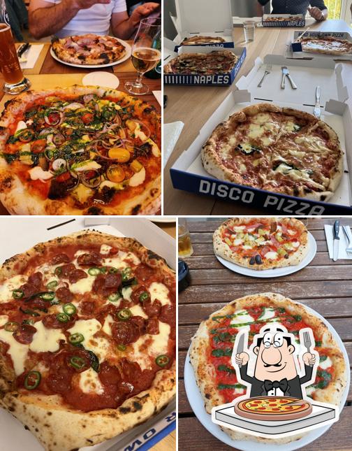 A Disco Pizza, puoi ordinare una bella pizza