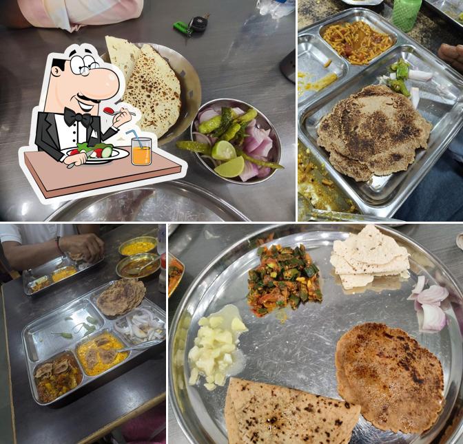 Meals at Maganlal Bhakhri Shak wala, Geeta Restaurant
